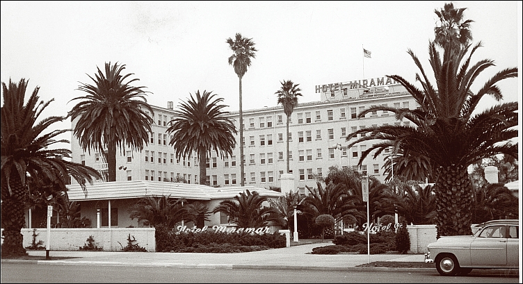 The Hotel Miramar in the 1950s